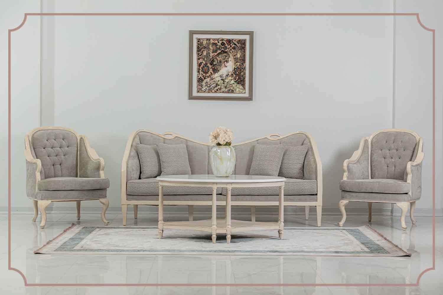 مبل استیل , تولیدی مبلمان پالوسانتو | مبلمان کلاسیک، راحتی و سرویس خواب با فروش اقساطی