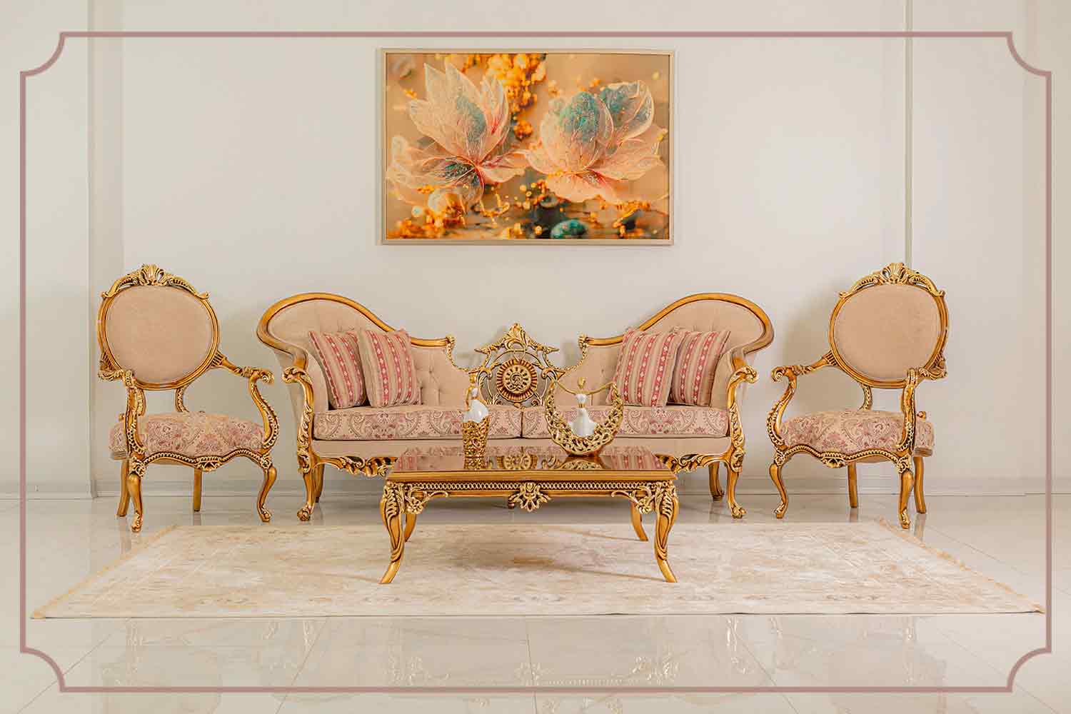 مبل استیل , تولیدی مبلمان پالوسانتو | مبلمان کلاسیک، راحتی و سرویس خواب با فروش اقساطی